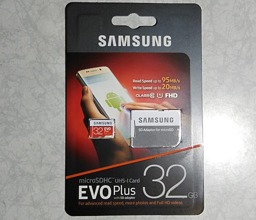 SAMSUNG EVO PLUS 32GB (microSDHC)