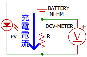 充電回路の模式図